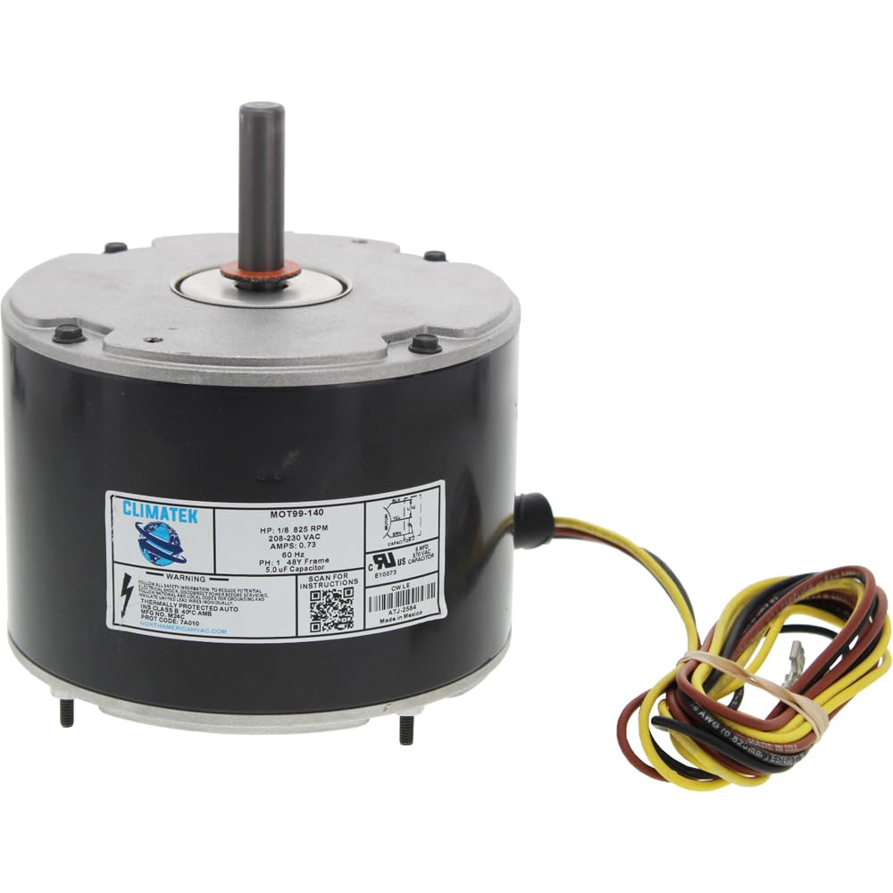 ClimaTek Exact Replacement for GE Genteq 1/8 HP Condenser