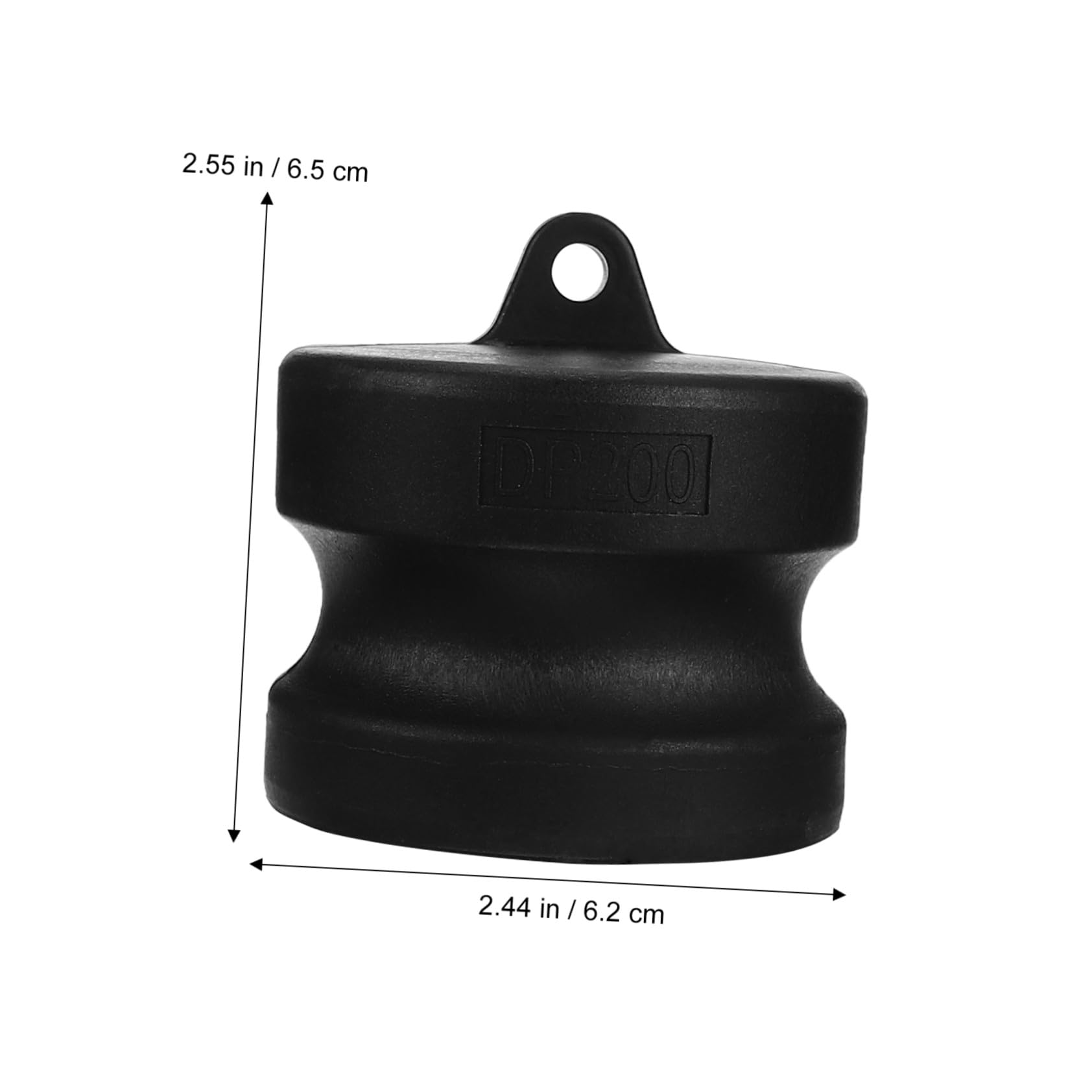 2 Stück Camlock Nockenschloss Staubverschluss aus Verschleißfestem Pp mit Hoher Härte Dn50 2 Pumpenadapter für Gartenpumpe Zubehör und Ibc Behälter