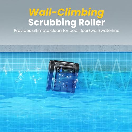 62% Off OUCAXIA Y50S Cordless Robotic Pool Cleaner with Wall-Climbing