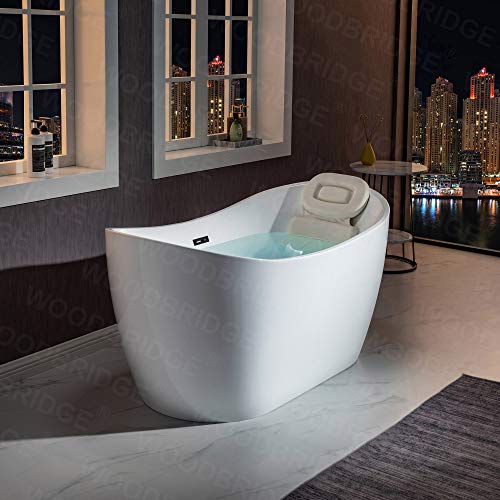Woodbridge B0016-Mb-Drain &O Bathtub, Matte Black #TOP15