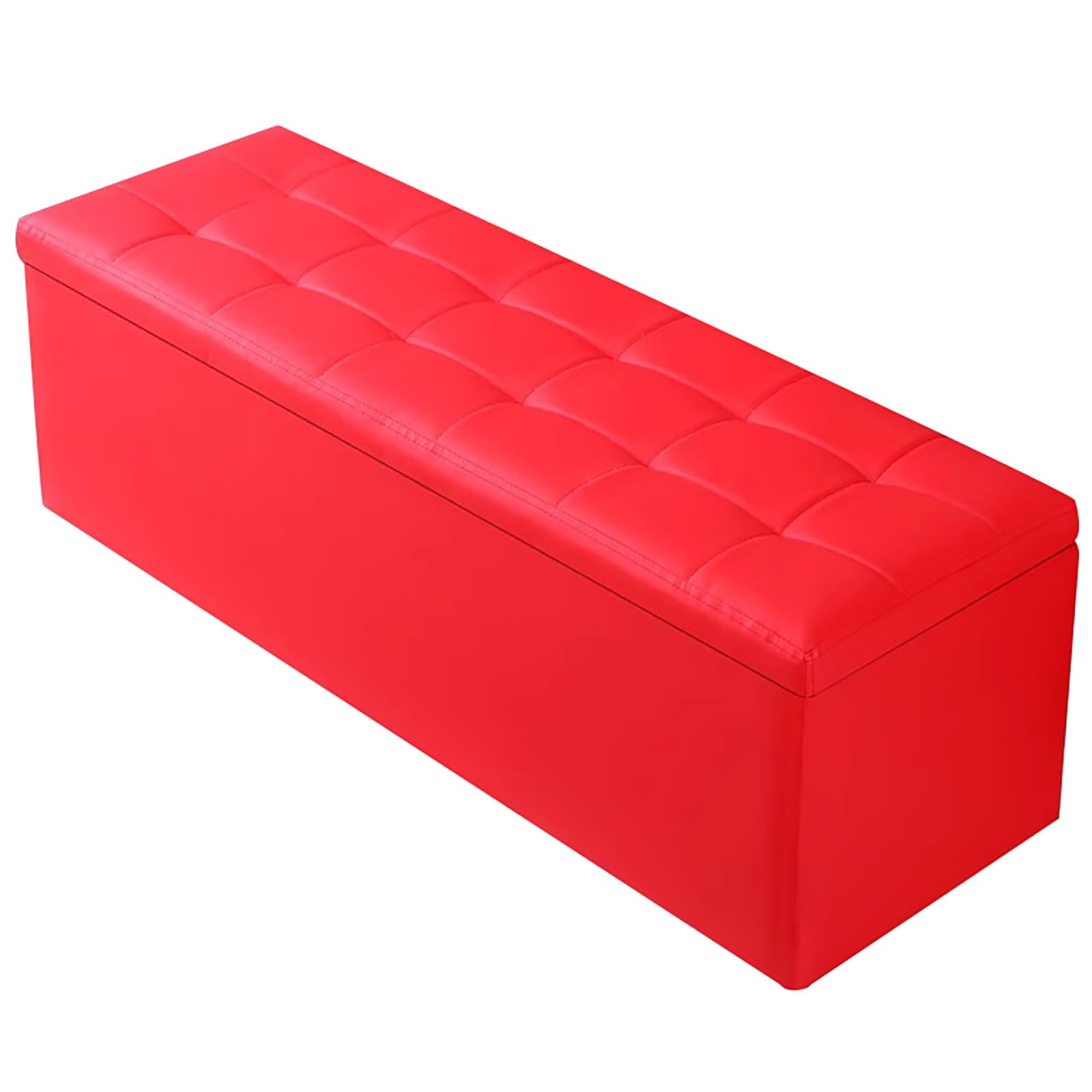 Banc rouge 60 cm Sto assise multifonction pour chevet et entrée