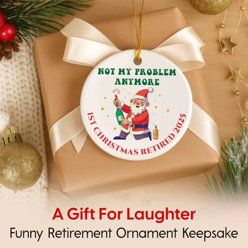 Funny Retirement Gifts for Colleagues - Unique Bauble Keepsake - Image 6