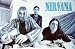 KURT COBAIN NIRVANA POSTER - RARE GROUP SHOT - NEW