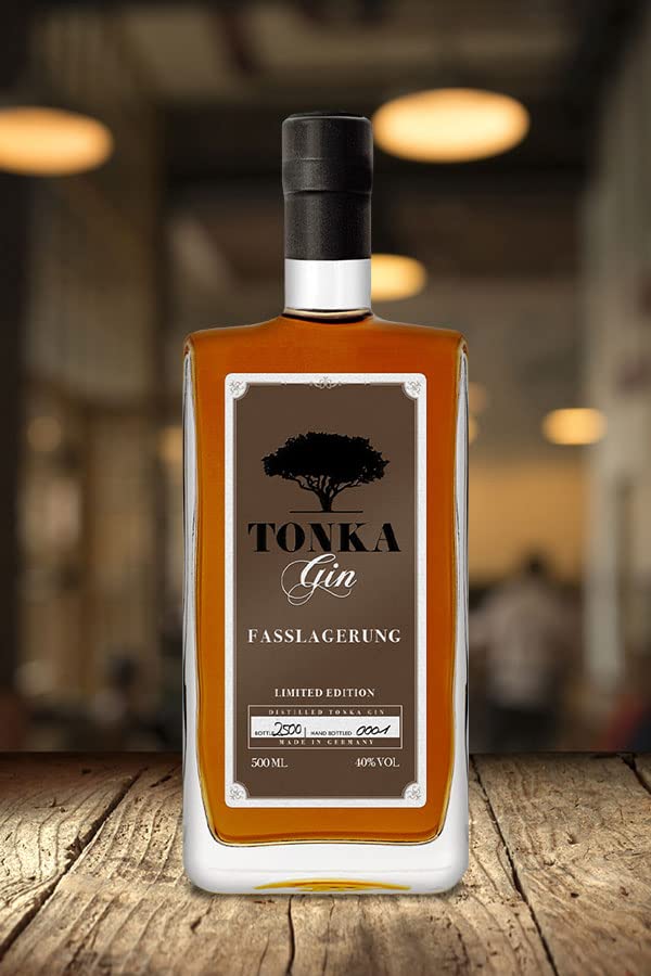 Tonka Gin | Limited Edition | Fasslagerung | Herb süßliche Tonkabohne | mit Noten von Vanille, Kirsche und Nuss | 40… – Bild 2