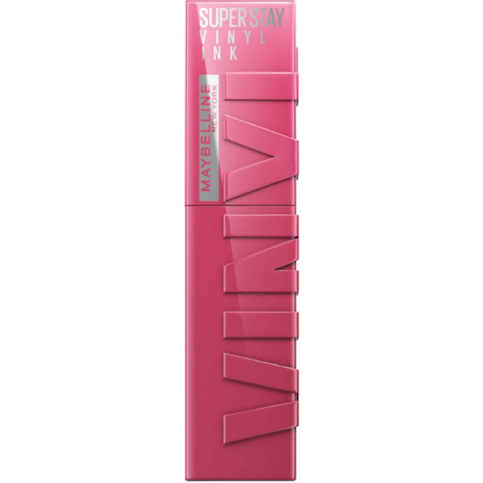 Maybelline New York SuperStay Vinyl Ink Lip Tint Bright Color 35 Cheeky + Ink Color 20 Coy Finish Luminous - Image 2