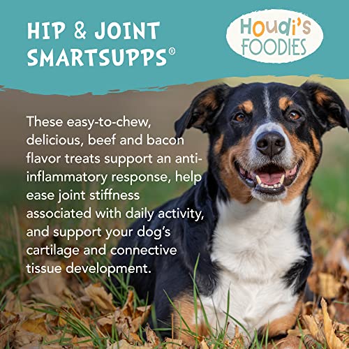 Image of Houdi's Foodies Hip & Joint by North American Herb & Spice - Easy-to-Chew, Veterinarian-Approved SmartSupps for Dogs - Grain Free, Gluten Free & Non-GMO