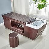 ELEGANTE LAVABO IN ACRILICO: Valorizza l'atmosfera del tuo salone o spa con il nostro raffinato lavabo in acrilico. Il suo design elegante e moderno non solo si integra perfettamente con gli ambienti contemporanei, ma aggiunge anche un tocco di sofisticatezza al tuo spazio, rendendolo un piacere per gli occhi dei tuoi clienti.