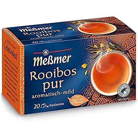 Meßmer Rooibos pur Tee | 20 Teebeutel | Vegan Cover