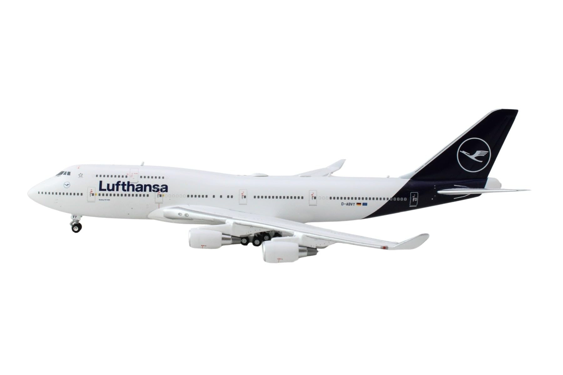 Amazon.co.jp: GeminiJets GJDLH2208 Lufthansa Boeing 747-400 D-ABVY