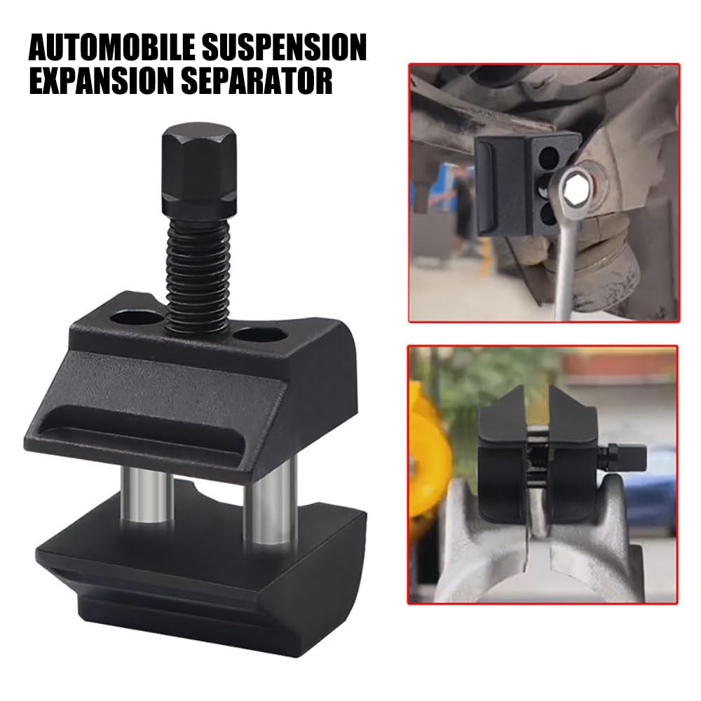 Écarteur De Jambe De Force, Outil D'écartement Des Articulations - Ensemble De Suspension De Direction En Acier 3 Pièces,Outil De Démontage De Jambe De Force, Outils De Démontage De Voiture