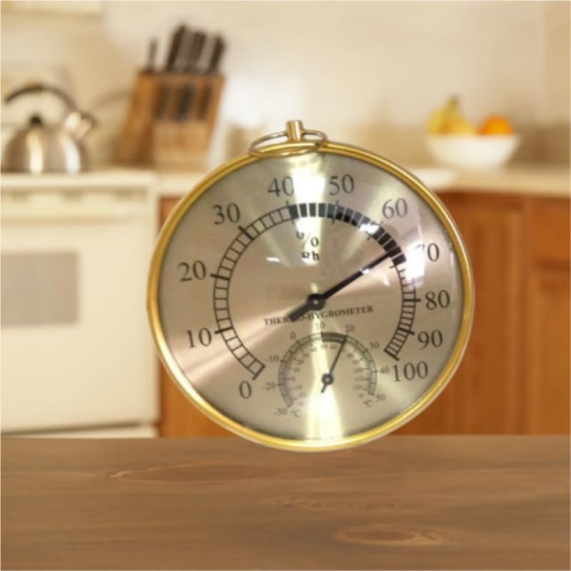 Humidity Temperature Gauge Outdoor Thermometer Household Use