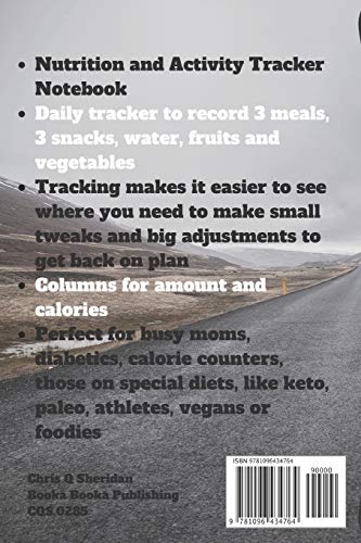 Find Joy In The Journey Daily Food Journal and Activity Tracker: Notebook 6x9 187 pages (CQS.0285) image 4