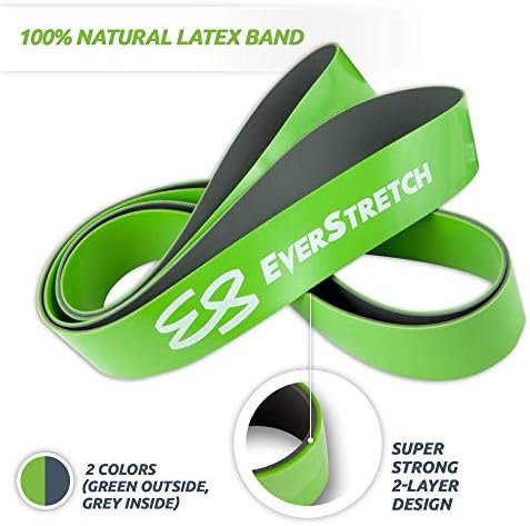 Ballet Stretch Band by EverStretch, Don't Settle for Less: Premium 2-Layer Dance Stretch Band for Hands Flexibility Training. Ballet Band Stretching Equipment for Dance, Cheer and Gymnastics.