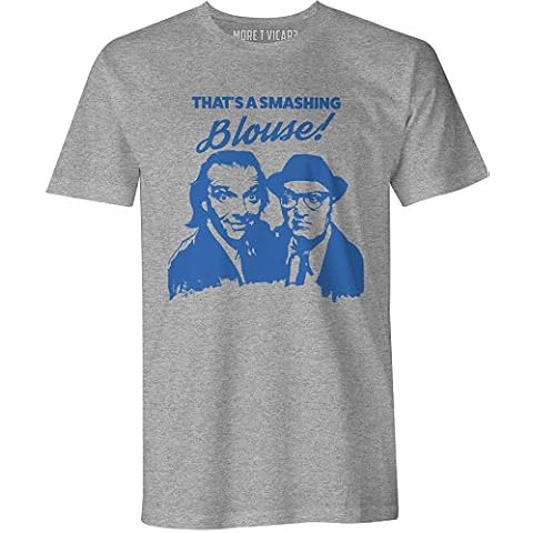 More T Vicar Smashing Blouse - Mens Bottom T Shirt Sports Grey Cover