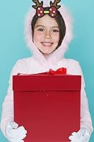 Vista 6 de Elephant-package Caja de regalo mediana con tapas, cinta y relleno de papel, para cumpleaños, Navidad, día de San Valentín, embalaje de regalo, Rojo