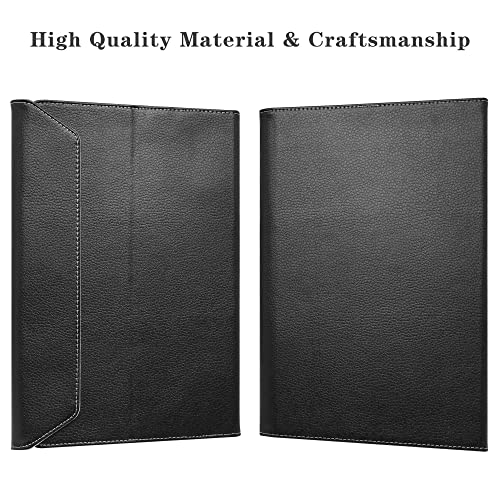 Funda Surface Laptop Studio LiuShan de piel negra para portatil de 14.4 pulgadas 4