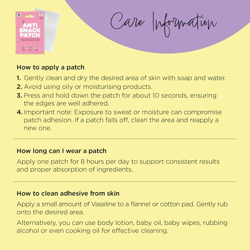 Shake That Weight | Appetite Suppressant Patches | 30 Easy to Use, Vegan Patches | 100% Natural, Boosts Mood & Metabolism, Supports Healthy Shape | 1 Month Supply | Fast-Acting in 1 Hour - Image 6