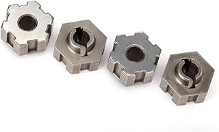 Traxxas 8568 Steel Wheel Hex Hubs, Gray