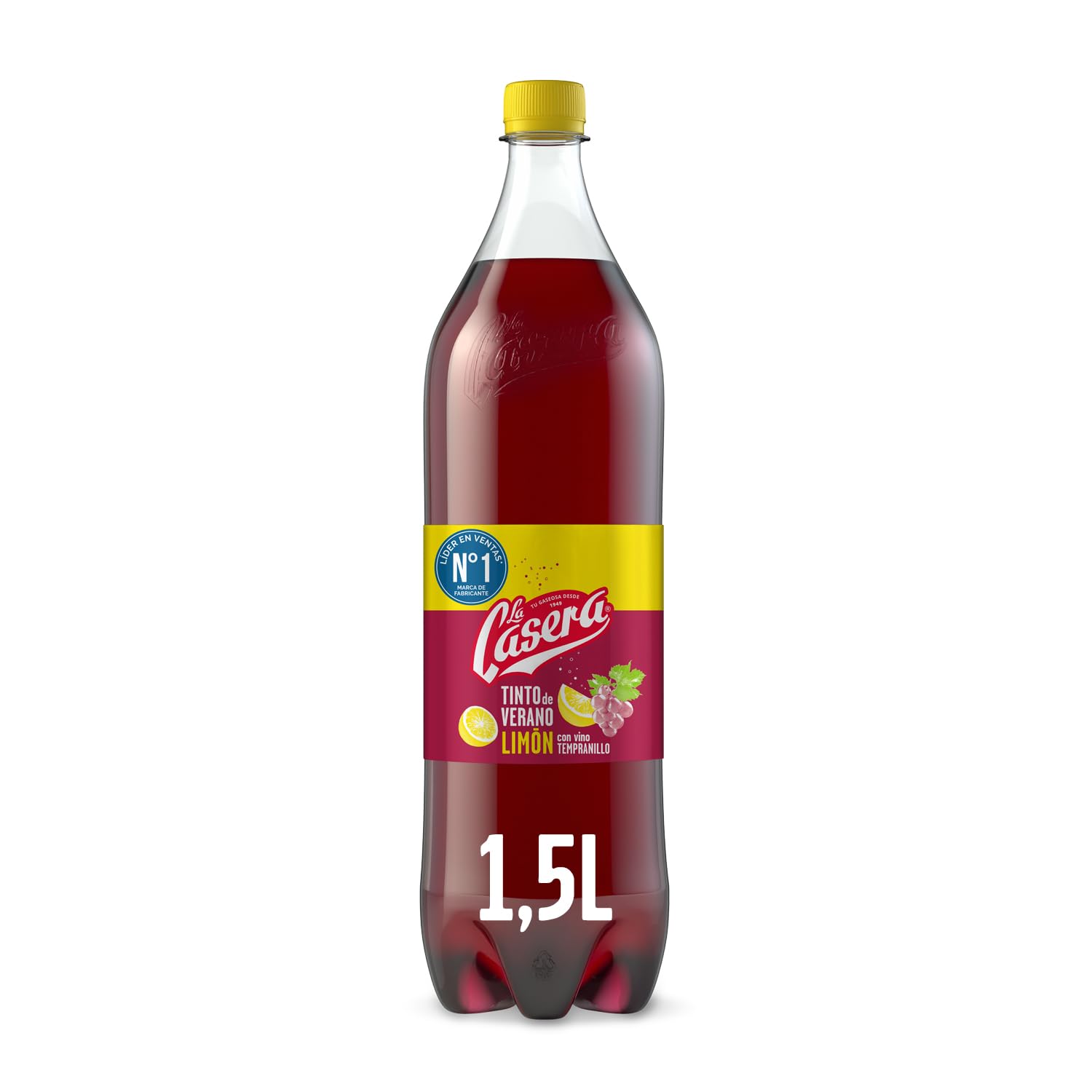Tinto de Verano con Limón La Casera 1,5L