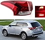 Clidr Outer Rear Light Tail Light Assembly for Mitsubishi Outlander 2016-2021 LED Tail Lamp 8331A185 8331A186 Driver Side Left