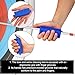 Sinbana Archery Arrow Puller Gripper - Durable Archery Arrow Removal Pull Tool with Ergonomic Grip & Keychain for Competitive Recurve Bow or Crossbow Accessories and Equipment (Blue)