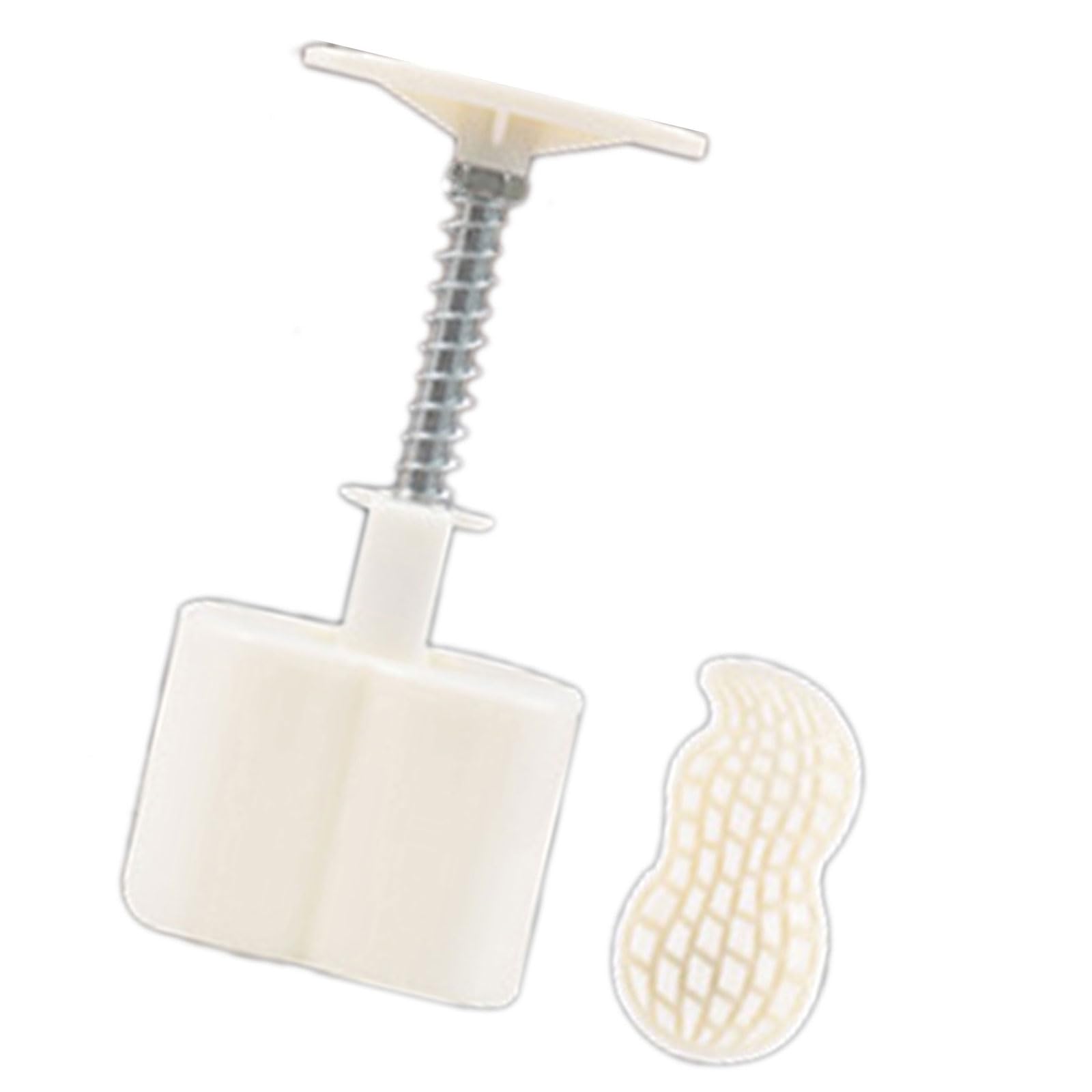Kelisdi Peanut Cookie Stamp 3D Persimmon Dessert Molds Hand Pressure Dessert Maker Baking Tool For Midautumn Festival Maker