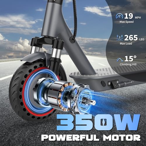 Electric Scooter Adults with Dual Suspensions, 350W/500W