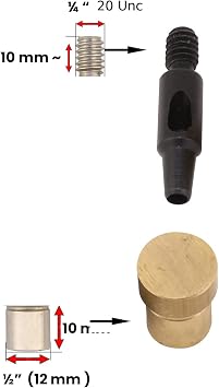 1mm, 3mm, 5mm, 7mm, 9mm Deri, El Pres Makinesi için Kumaş Delik Delme Aletleri