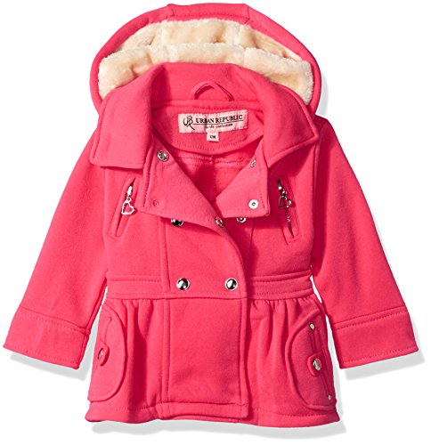 Image of Urban Republic Baby Ur Girls Fleece Jacket, Pink Marsh 5708IPM, 12M