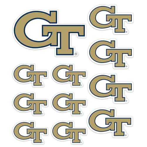 Desert Cactus Georgia Tech Yellow Jackets Sticker Decal (T3-1)