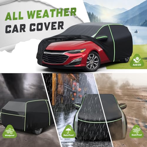Image of Mixsuper Liner 420D Oxford Car Cover for Chevy Malibu 1997-2025