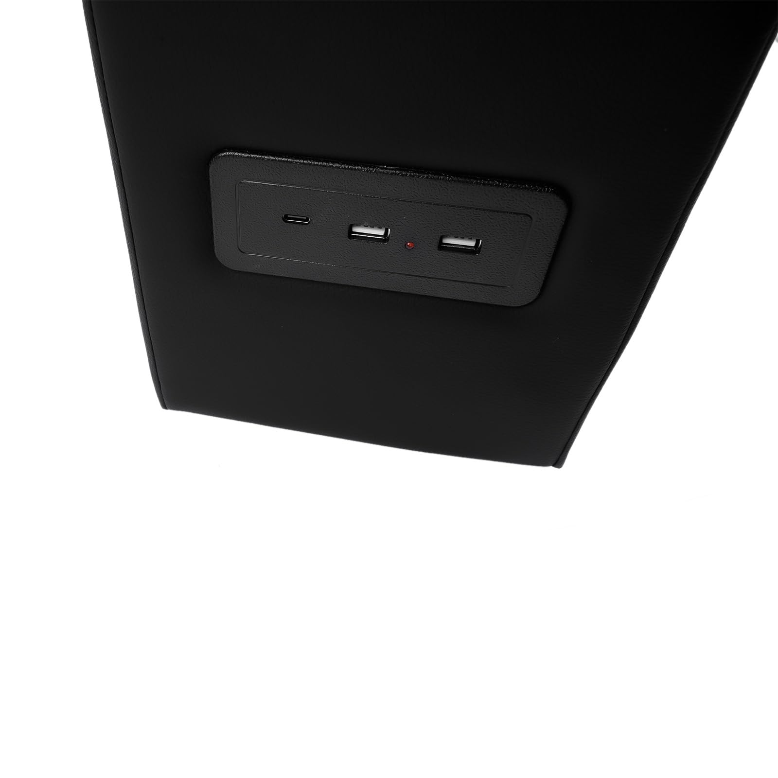 Compartimento de Almacenamiento de la Consola Central con 1 Salida para Encendedor de Cigarrillos, 3 Puertos USB, 2 portavasos, 1 Soporte para teléfono y 1 cajón Compatible con T4 T5