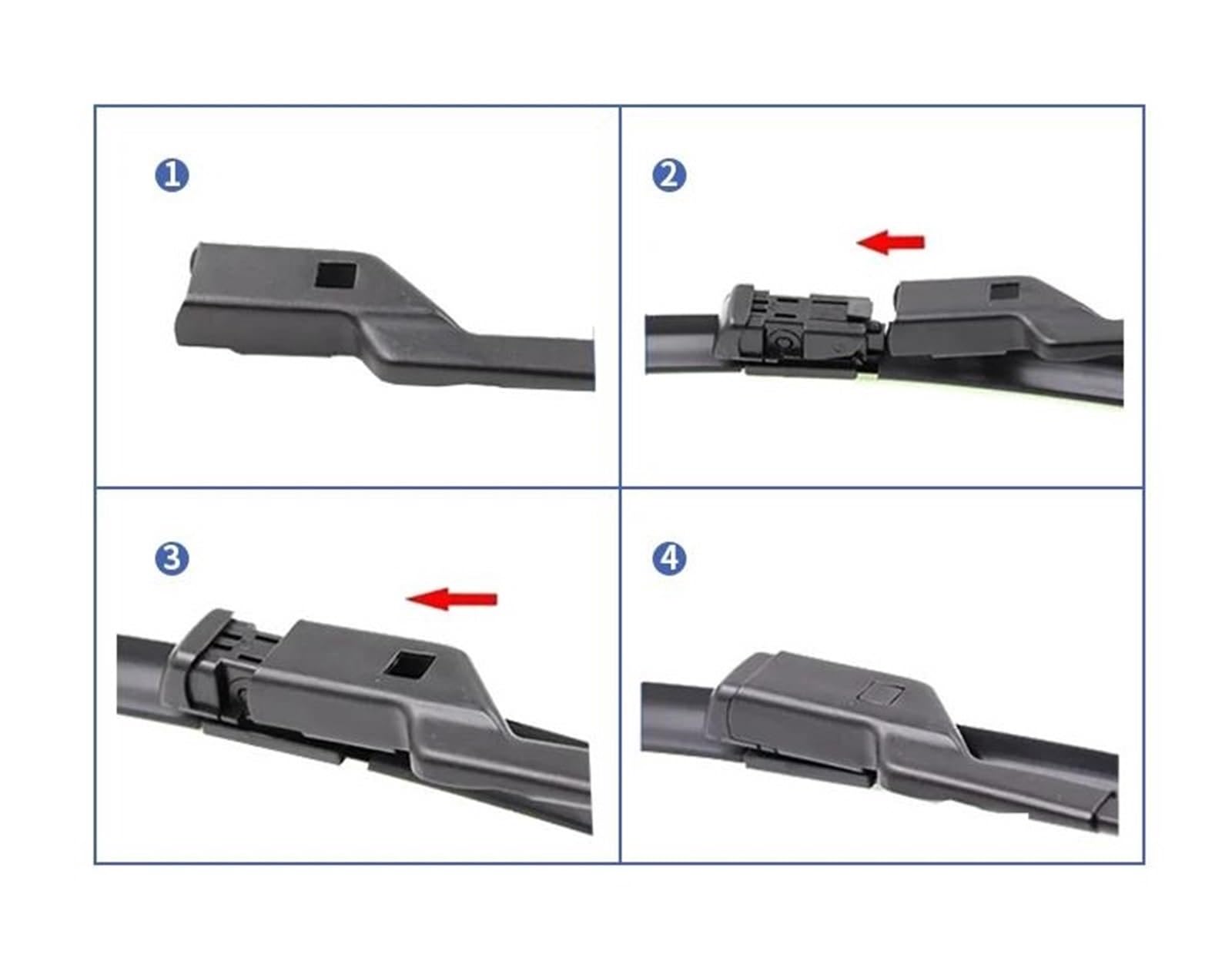 Kit De Escobillas Limpiaparabrisas Delanteras Y Traseras Para Ford Para Mondeo MK4 Para Estate 2007-2014 Limpiaparabrisas(LHD)