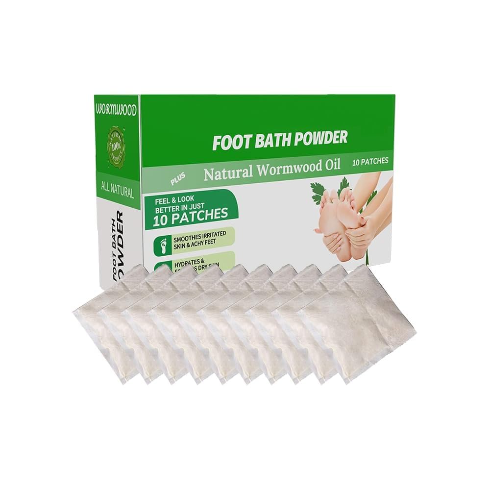 Foot Bath Powder, Wormwood Herb Foot Bath Bag Foot Care Foot Relax Reflexology Massage Herbs Spa Herbal Foot Soak Lymphatic Ginger Anti Swelling Foot Spa Mask Pads Relieve Calf Muscles 10 pices-image-38