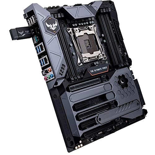 Image of ASUS TUF X299 MARK I LGA2066 DDR4 M.2 USB 3.1 DUAL LAN X299 ATX Motherboard for Intel Core X-Series Processors