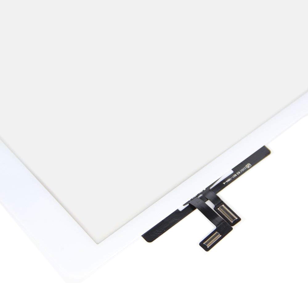 T Phael White Digitizer Repair Kit for 2017 iPad 9.7 A1822, A1823 / iPad 5 iPad Air 1st Touch Screen Digitizer Replacement (Without Home Button) with Tools + PreInstalled Adhesive