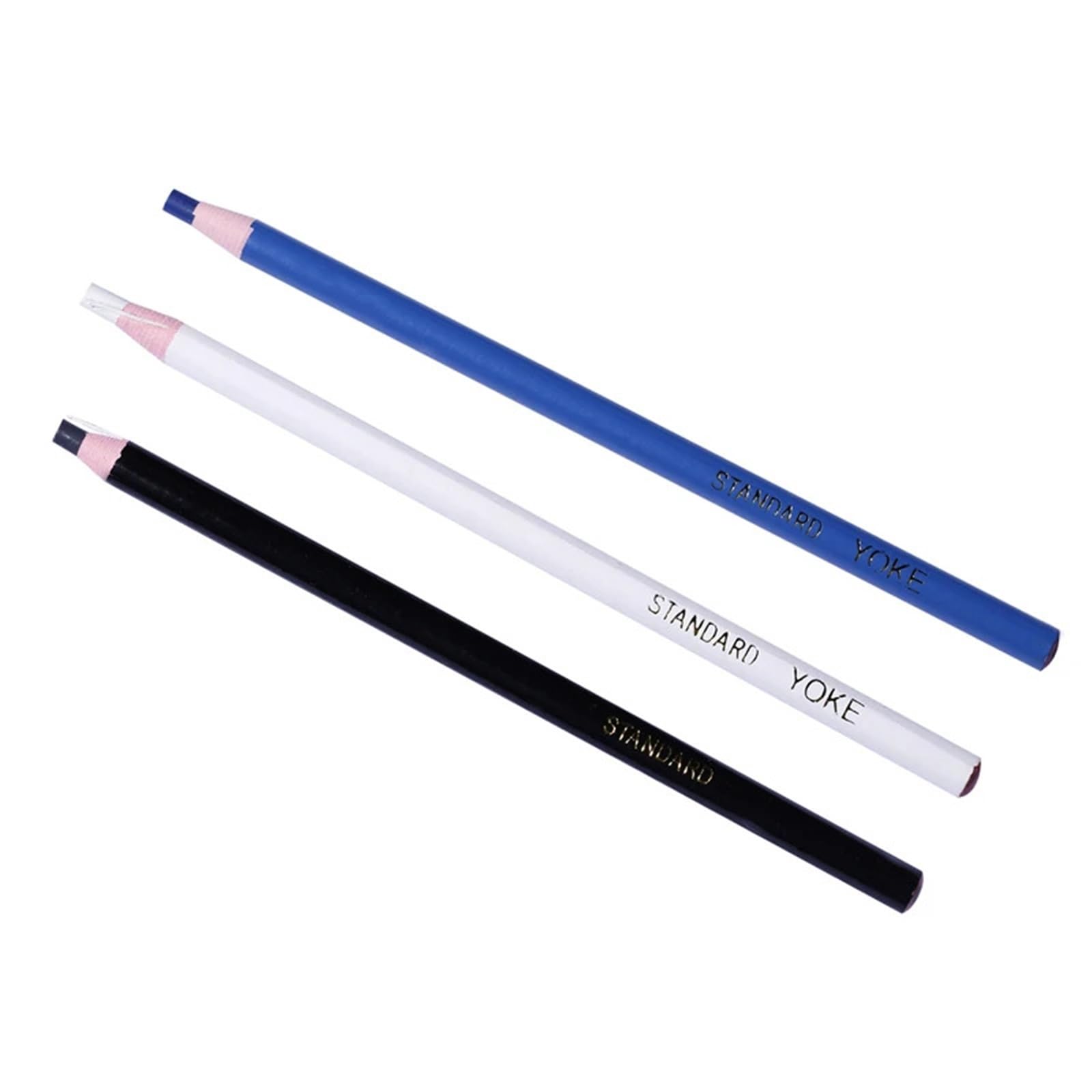 Schneiderkreide Marker Stift Nähen Werkzeuge Nähen Kreide Cut-freies for Schneider Kleidungsstück Bleistift Nähen Zubehör Stoff Bleistifte für Stoff(12pcs Multi)