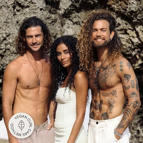 BALI CURLS Volumizing Curl Spray - спрей для кудрей с рисовым протеином и иланг-илангом - веганский освежающий спрей для объема и блеска - совместим с Curly Method, уход за натуральными локонами - 150 мл