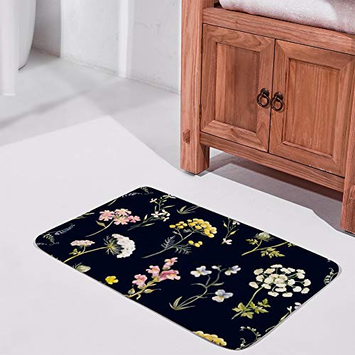 Tapis de bain ultra absorbant en microfibres lavable