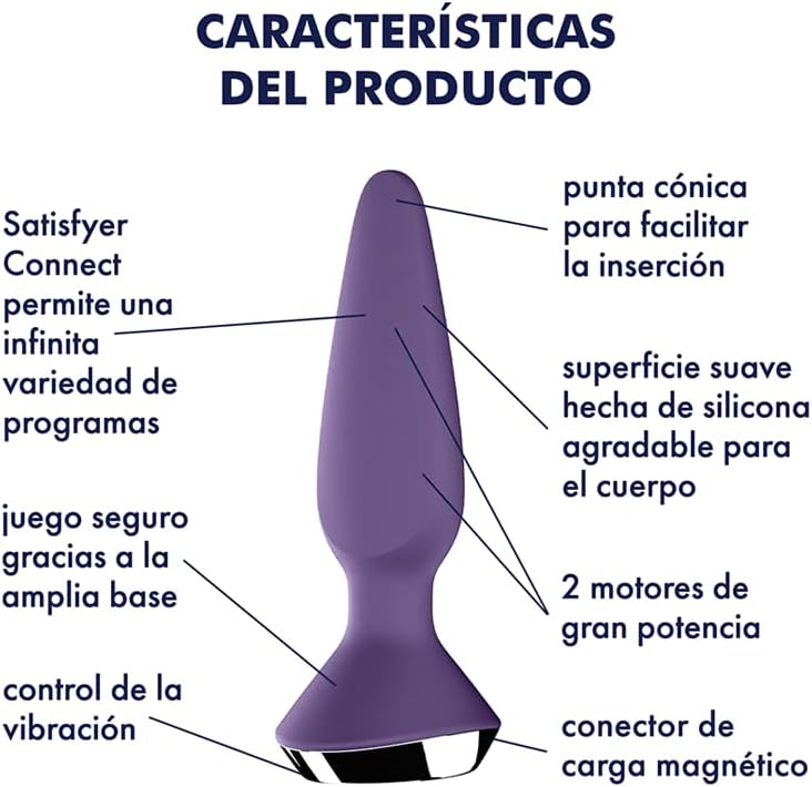 Plug vibrador Satisfyer Plug-ilicious 1 con control por app por sólo 21,29€ ¡¡36% de descuento!!