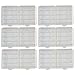 Lontenrea 12 PCS Transparent AA/AAA Battery Storage Case Box Holder