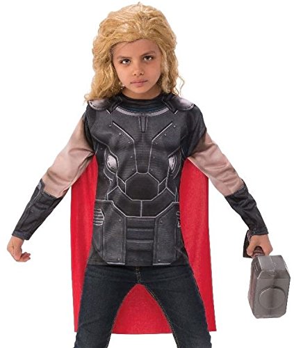 Thor: Ragnarok Thor Child's Costume Top & Cape Set, Medium