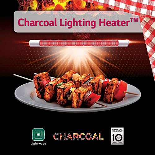 Image of LG 28 L Charcoal Convection Microwave Oven (MJ2886BFUM, Black)