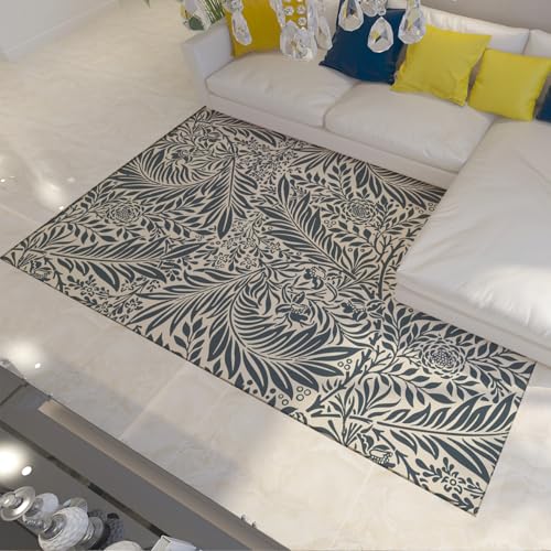 Tapis boho pour salon élégant style vintage fleuri pour chambre - 3