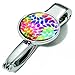 Produktbild Handtaschenclip und -halter mit Dekor - #BGH03-A084 - Metall - glänzend - Motiv: "COLOURFUL LEAVES" - hält bis zu 5 kg - das Original von TROIKA
