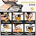 Sbestily Mini Table Saw – Portable Multi-Function Electric Miter Saw for DIY Crafts, Cutting Metal, Glass, Ceramic Tile, Desktop Saw with 3 Blades, 4-Inch