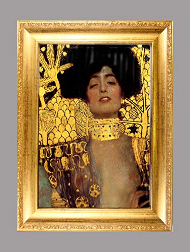 Amazon.co.jp: BiblioArt Series G．クリムト「ユディト I」 金縁額装