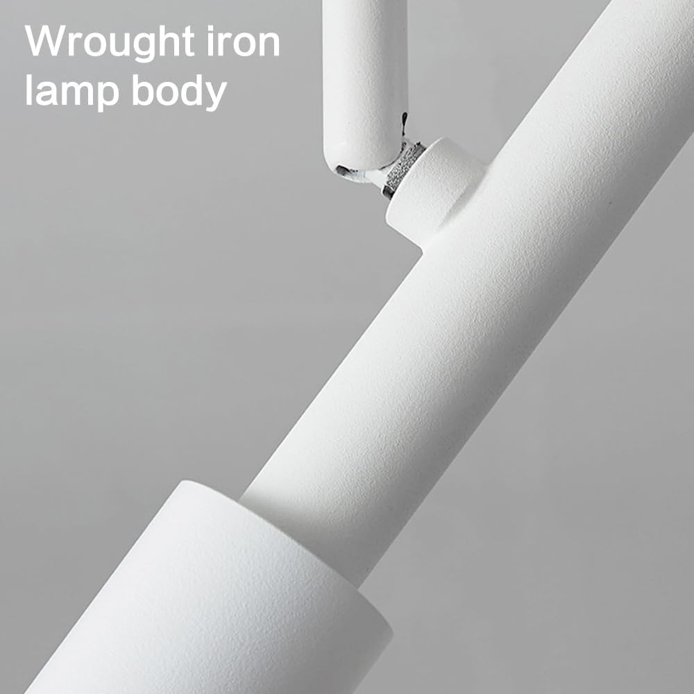 Faretti LED da Soffitto Faretto Da Soffitto A LED, Apparecchio Di Illuminazione Moderno Con Rotazione Regolabile Di 90°+355°, For Accenti, Faretti Da Parete Girevoli Da 5 W For Cucina,(White)