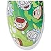RICK AND MORTY Mens Shoes - Mens Slip On Sneakers - Rick & Morty Canvas Slip On Sneakers (Green, 12)