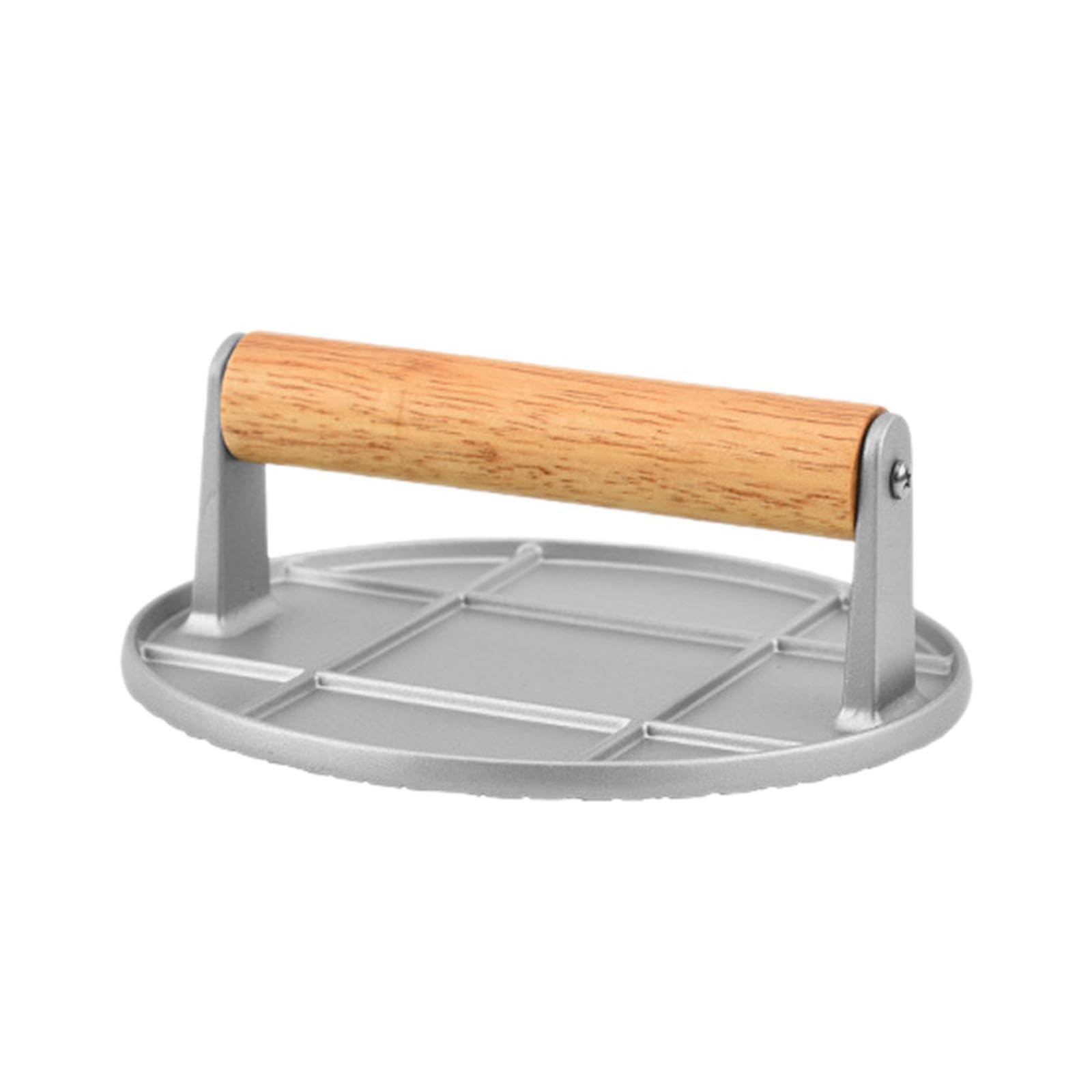 UJEAVETTE Burger Press Kitchen Utensil Hamburger Press for Patty Nonstick Pan Grilling Round-image-38